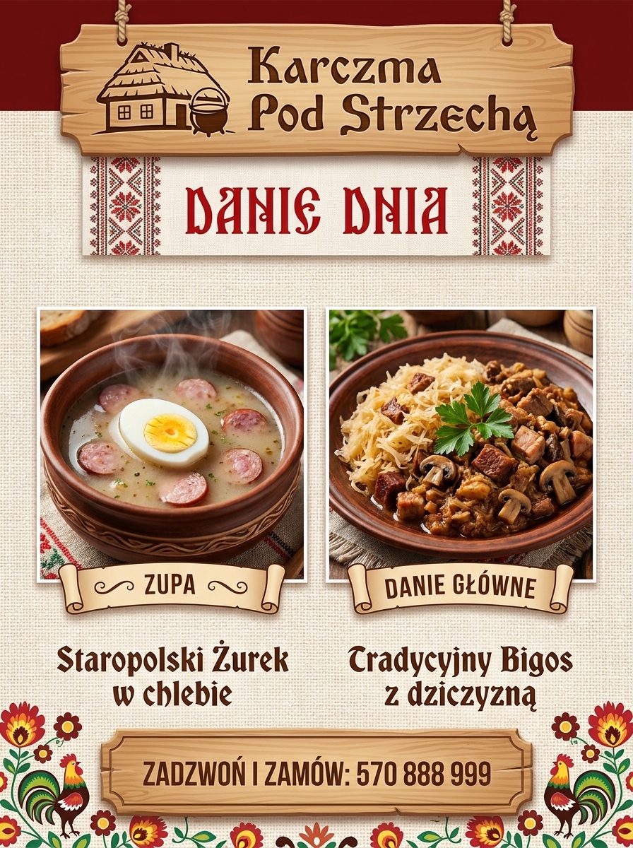 Szablon Danie Dnia 6